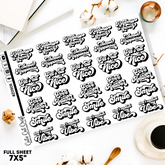 Vibe Quotes || Deco Sheet